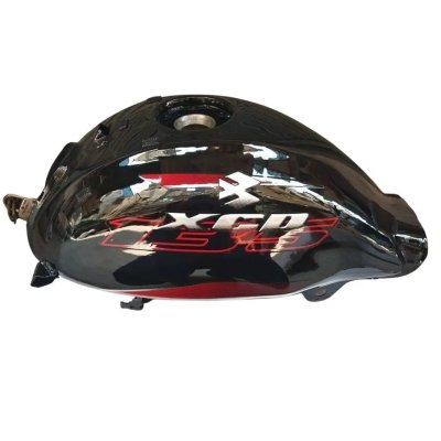 Petrol Tank For Bajaj Xcd 135 | Black With Red Sticker