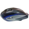 Petrol Tank For Hero Splendor Pro | Black & Blue | Type 2