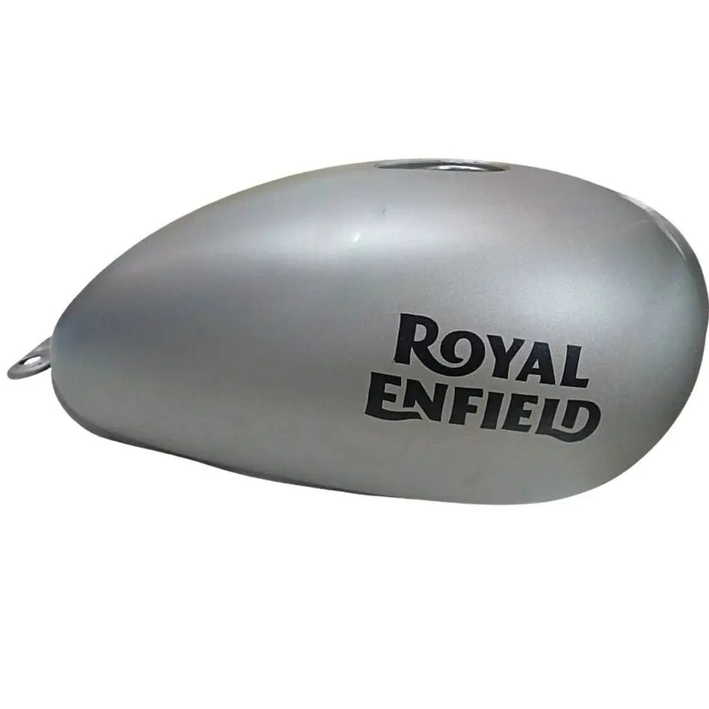 Petrol Tank For Royal Enfield Classic 350 Bs4 Matt Silver Or - Main Image