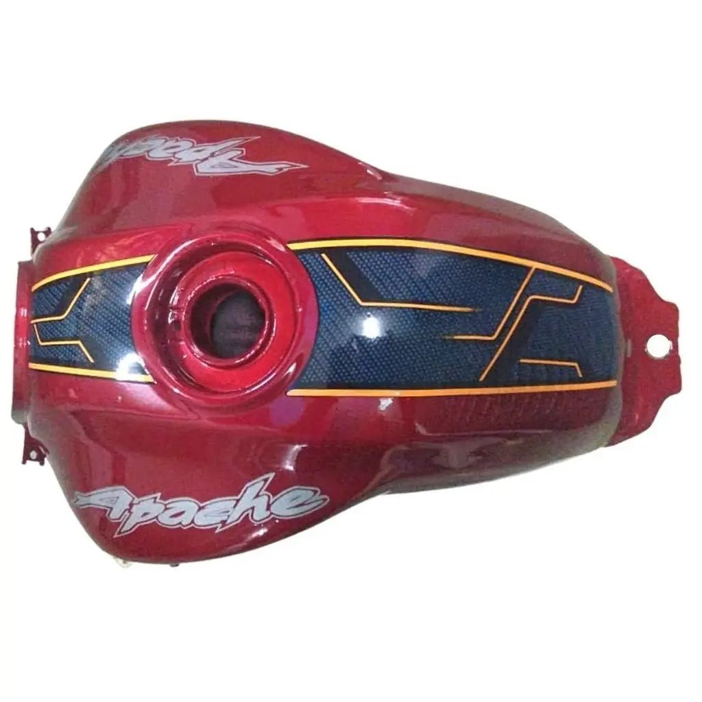 Petrol Tank For Tvs Apache Rtr 160 (red) Indian Bikes Spares - Main Image