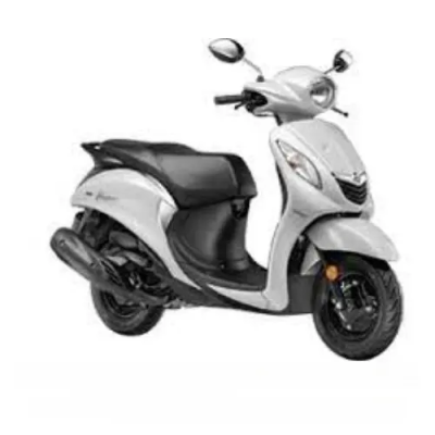 Foot Trim Fit For Yamaha Fascino Bluish Pearl White**