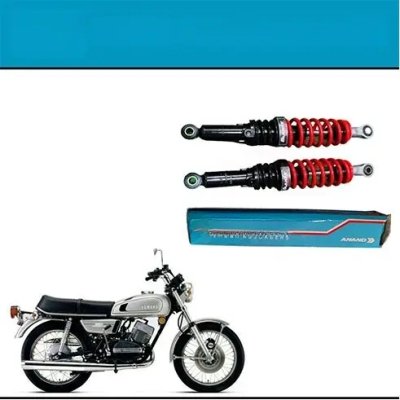 Gabriel Tvs Phoenix Rear Shock Absorber Red Colour For Royal Enfield And Yamaha Rx 100