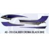 Graphics Sticker Set For Bajaj Caliber Croma | Black Vehicle | Both Sides