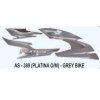 Graphics Sticker Set For Bajaj Platina | Old Model | Grey Vehicle | Both Sides