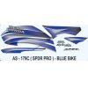 Graphics Sticker Set For Hero Honda Splendor Pro | Blue Vehicle | Both Sides