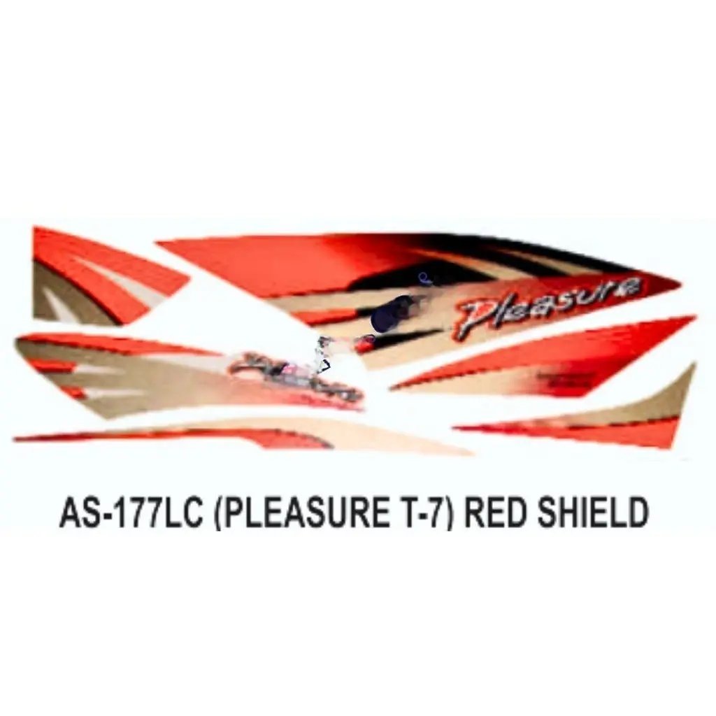 Type 7 Sticker Graphics Sticker Set For Hero Pleasure | Type 7 | Red Shield Sticker ...