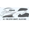 Graphics Sticker Set For Hero Splendor Ismart I3s | Black Vehicle | Both Sides