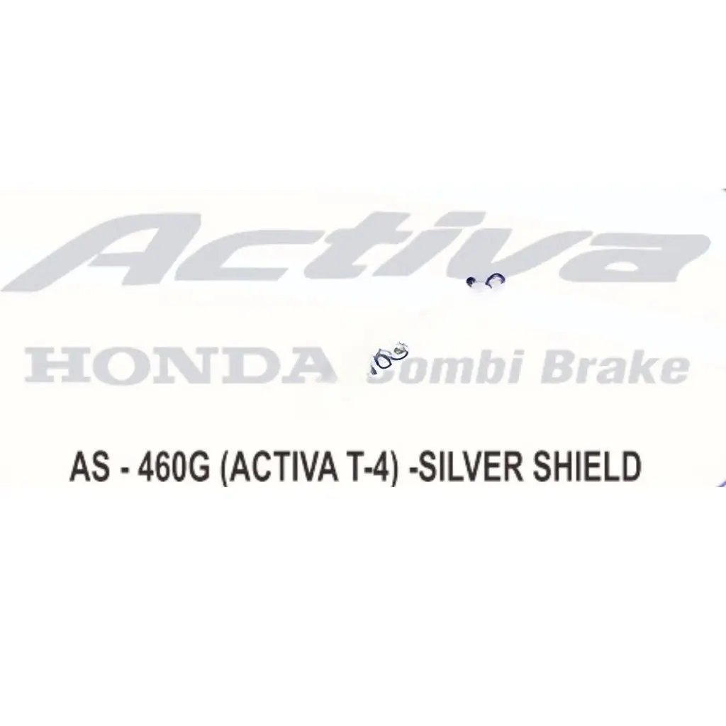 Graphics Sticker Set for Honda Activa | Combi Brake Type 4 | Silver St
