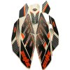 Graphics Sticker Set For Ktm Duke 390 | Type 2 | Orange Bike | Vinyl Decal Set | Both Sides