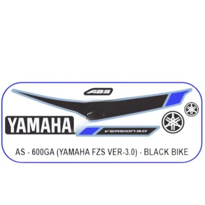 Graphics Sticker Set For Yamaha Fz S V3 | Abs | Both Sides