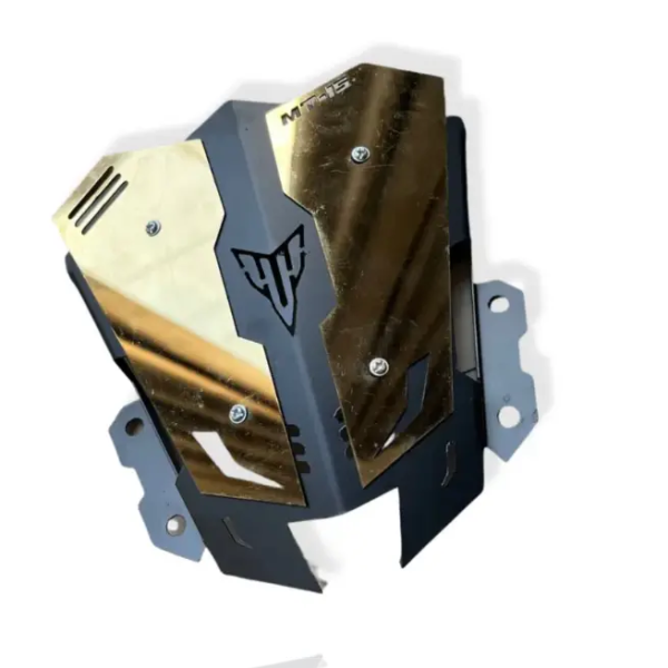 Mt 15 Visor With Gold Fins