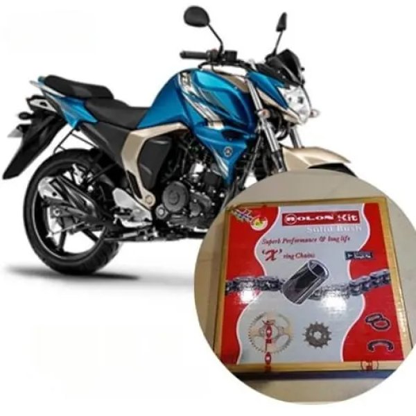 Rolon Chain Sproket Kit For Yamaha Fz V2 New