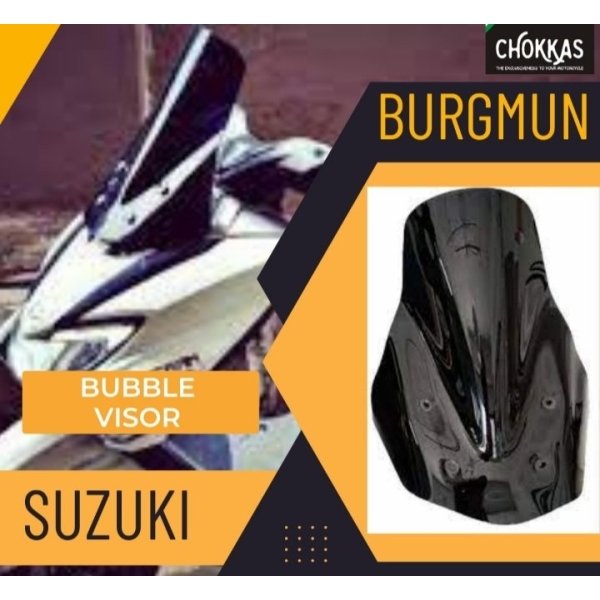 Windshield For Burgman Street 125 Bs6(black) - Image 2