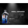 Shell Advance 15w-50  100% Synthetic (1l)