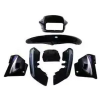 Black & Purple Sticker Full Body Kit For Hero Splendor Plus Ui03