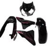 Black & Red Full Body Kit For Bajaj Discover 150cc Ui18
