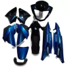 Black & Tacno Blue Full Body Kit For Hero Glamour Type 7 Ui63
