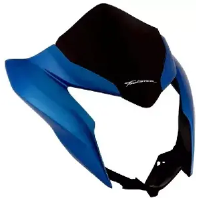 Headlight Visor For Cb Twister Blue Uf158b