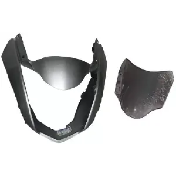 Headlight Visor For Cbz Extreme Grey Uf178b