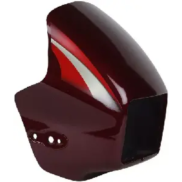 Headlight Visor For Splendor Pro Red Uf108f - Indian Bikes Spares