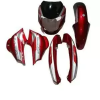 Red Full Body Kit For Bajaj Ct 100 U32