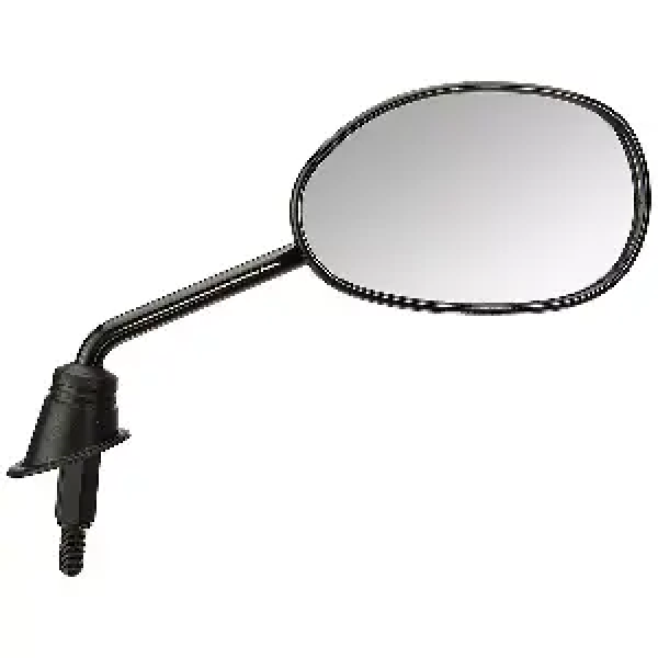 Uno Minda Rv2010rblk Shatterproof Rear View Mirror Black For Tvs