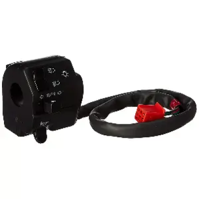 Uno Minda Sw-0671j Handle Bar Switch- Left Side - Self Start (9 Pin Red Female Coupler) For-bajaj-xc/discover 100/100m 4g/102/ 105/ 125 / Platina Ug