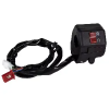 Uno Minda Sw-0672bc-m01 Handle Bar Switch- Right Side (self Start) - Aho - 3 Pin Female Red Coupler, 2 Pin Female White Coupler, 2 Short Wires For-bajaj-avenger 220 Cruise