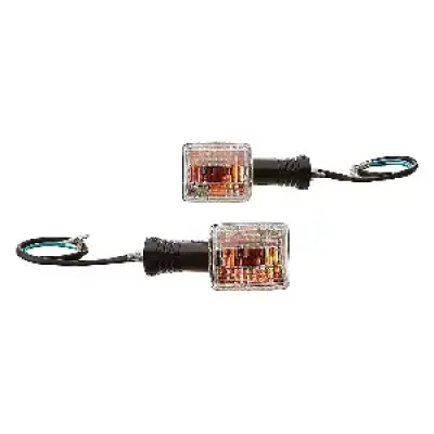 Uno Minda Td-5009gr Amber Lens Blinker Lamp Assembly Rear Rh For Hero Splendor Pro (set Of 2 Pcs)