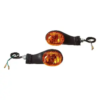 Uno Minda Td-5022l Amber Lens Blinker Lamp Assembly For Bajaj Ct 100 Lh