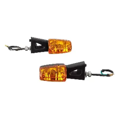 Uno Minda Td-5026a Amber Lens Blinker Lamp Assembly For Bajaj Caliber 115 Rear