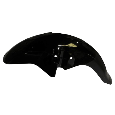 Front Black Mudguard Standard Cb Shine 125 Sp - Genuine