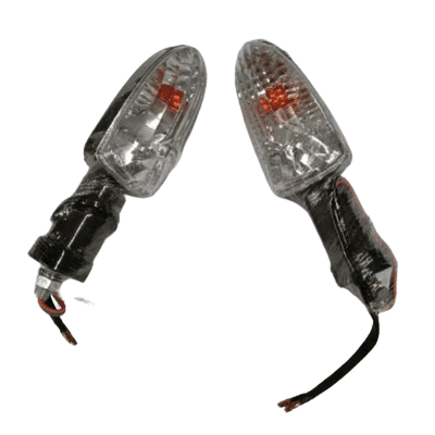 Front Indicator Set Of 2 White Standard Apache Rtr 160 - Genuine