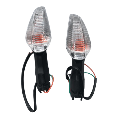 Front Indicator Set Of 2 White Standard Cb Shine 125 Sp - Genuine