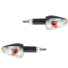 Front Indicator Set Of 2 White Standard Honda Livo - Genuine