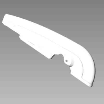 Case Upper Half Drive Chain Black For Hf Deluxe Black | Splendor Nxg | Hero