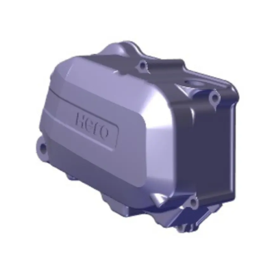 Cover Comp Right Crank Case Black For Splendor Plus | Hero