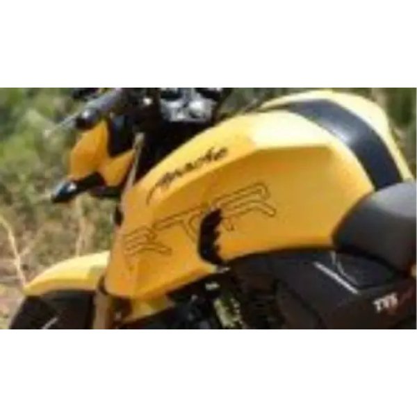 Cover Fuel Tank Outer Left Side Summer Yellow For Apache Rtr 200 4v Efi | Tvs