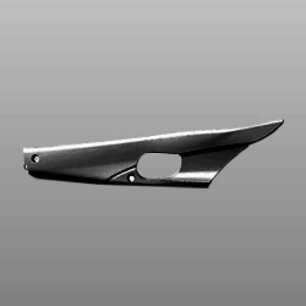 Cover Left Floor Side Sub Assy Panther Black Me For Maestro Edge 125 | Hero