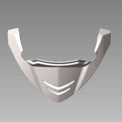 Cover Rr Center Pearl Fedless White For Maestro | Hero