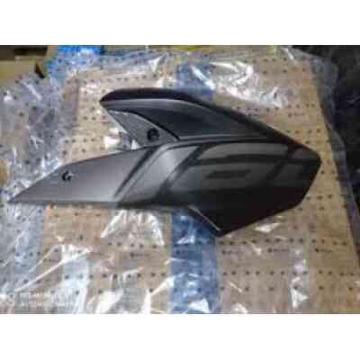 Fuel Tank Cover Right Satin Black & Pewter Grey For Pulsar Ns160 |bajaj
