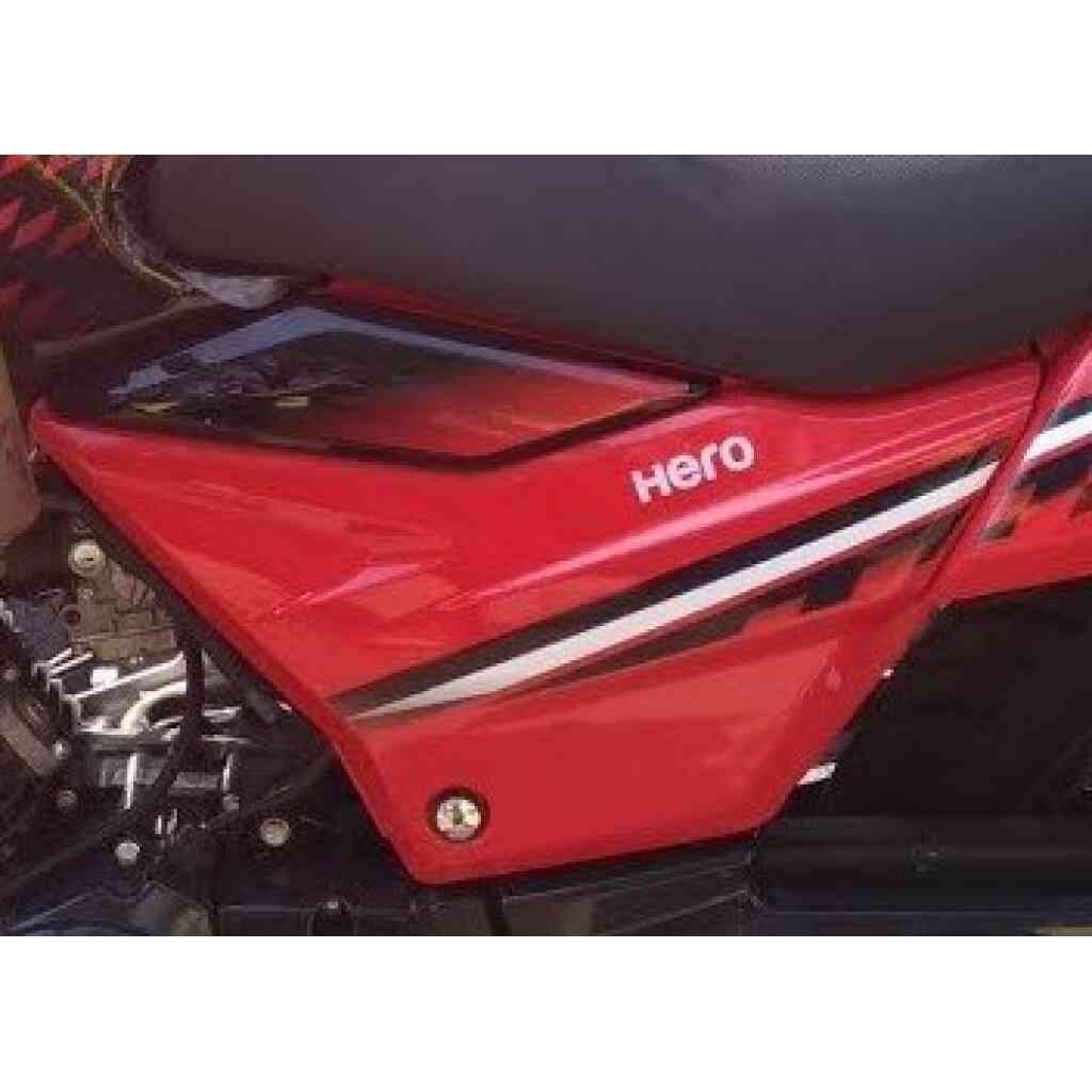 Hero Glamour I3s Side Panel Red Indian Bikes Spares