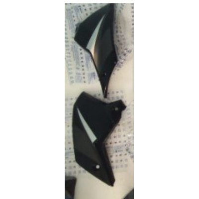 Lower Fairing(belly Pan) Right Side Black With Silver Decal For Pulsar 125 Bs6 | Bajaj