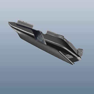 Set Cowl Right Side Black For Xtreme 125 | Hero