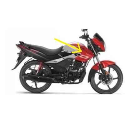 Set Shroud Prime Red Right Side (rd(br)-016m(g))for Passion Pro Bs6 |hero