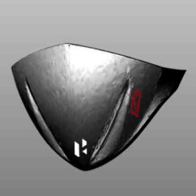 Set Visor Panther Black For Maestro Edge 125 Fi | Hero