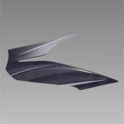 Stripe Right Front Visor For (type-3) For Passion Pro |passion Pro I3s |hero