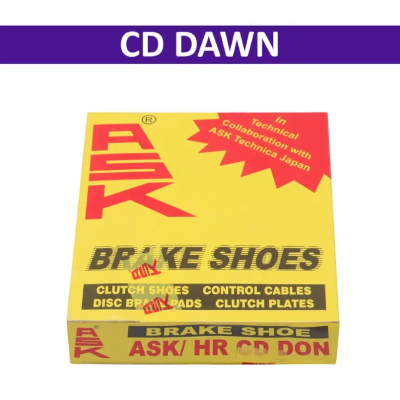 ASK Brake Shoe For Hero Cd Dawn (5 Units)