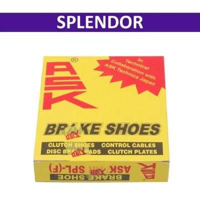 ASK Brake Shoe For Hero Splendor (5 Units)