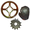Boxer Bajaj Chain Sprocket Kit Bajaj Genuine Parts - 2wheelerspares
